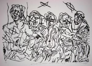 polling station with elector & dummys polling station with elector & dummys