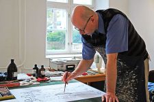 während der arbeit während der arbeit